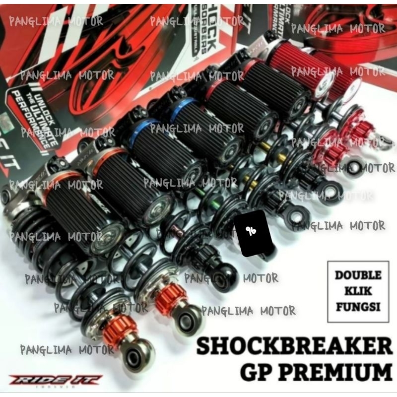 SHOCKBREAKER SHOCK GP PREMIUM DOUBEL CLICK AKTIVE SHOCK GP PREMIUM 280 320 340 NMAX AEROX PCX
