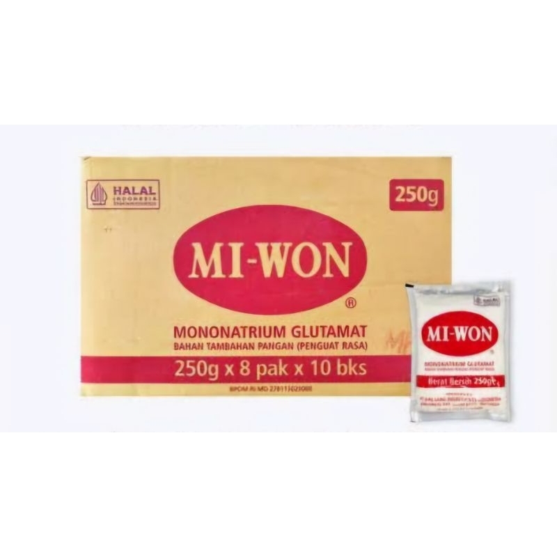 

Micin miwon 1 dus isi 80 x (250g)