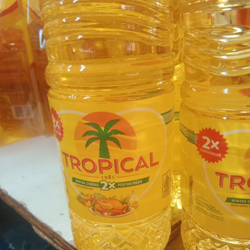 

Minyak Goreng Tropical kemasan botol