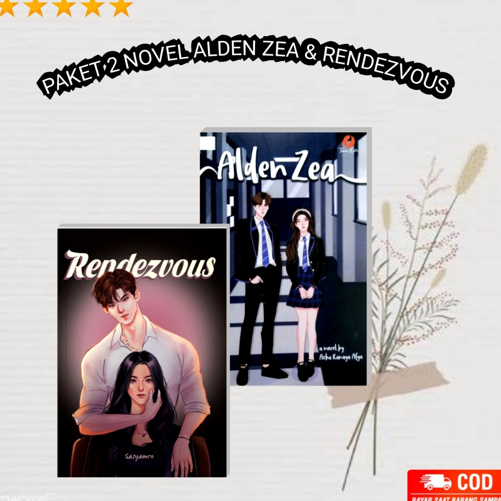 KODE X78K PAKET 2 NOVEL ALDEN ZEA  RENDEZVOUS  ruangremaja