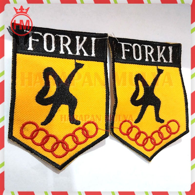 Bordir Federasi Karate Indonesia Bet Bordir Logo Forki - HM