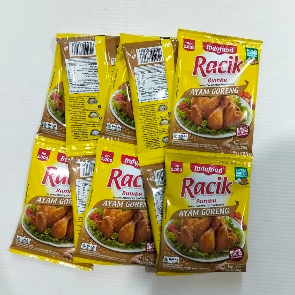 

Indofood Bumbu Racik Ayam Goreng 26g