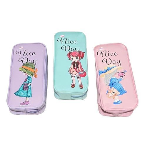 

KOTAK PENSIL KAIN / TEMPAT PENSIL KAIN / PENCIL BAG 1 SLETING 2207
