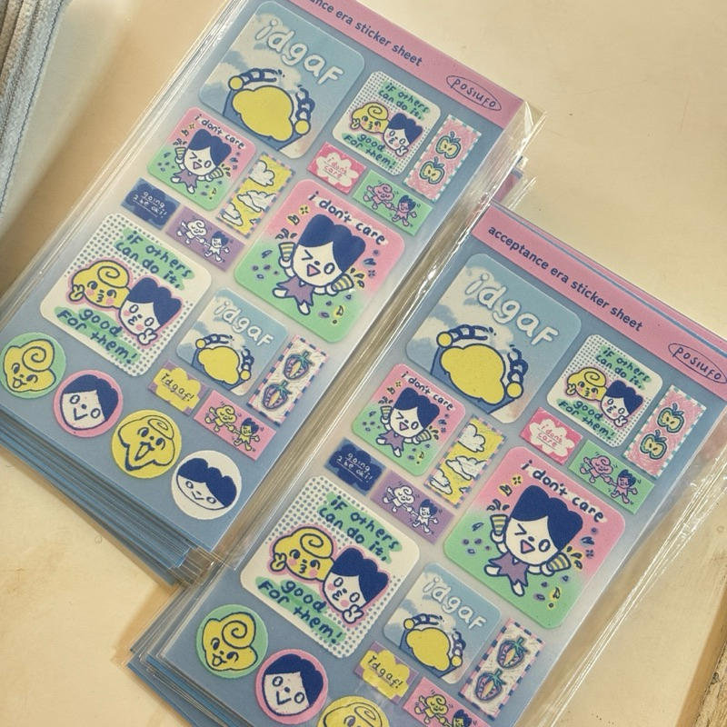 

acceptance era sticker sheet