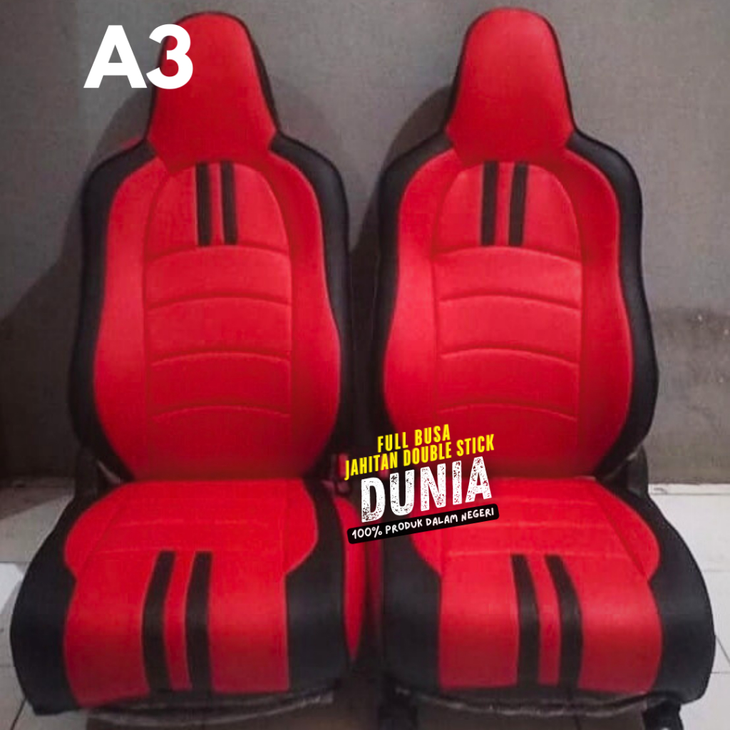 SARUNG JOK MOBIL AYLA/AGYA 2 BARIS BAHAN MYO ORIGINAL