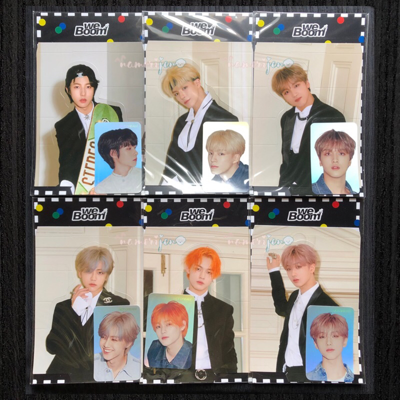 Renjun Jeno Haechan Jaemin Chenle Jisung MD Hologram Photocard Set We Boom Ver Sealed Standee Holo P