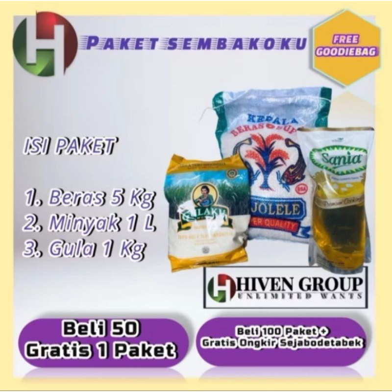 

PAKET SEMBAKO ANAK KOS