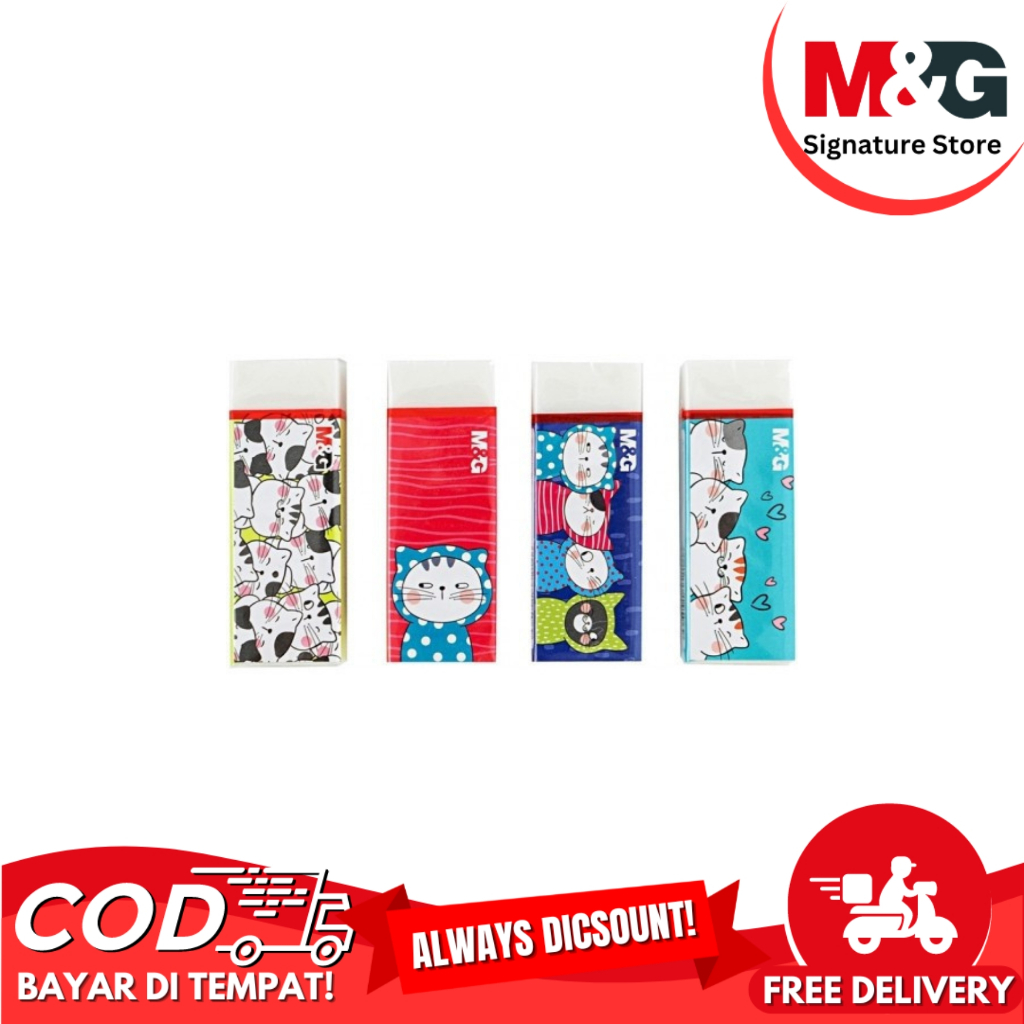 

Penghapus Besar Karakter M&G Tema So Many Cats Soft Eraser 4B Putih Eraser Lucu #AXP963J2 - Satuan