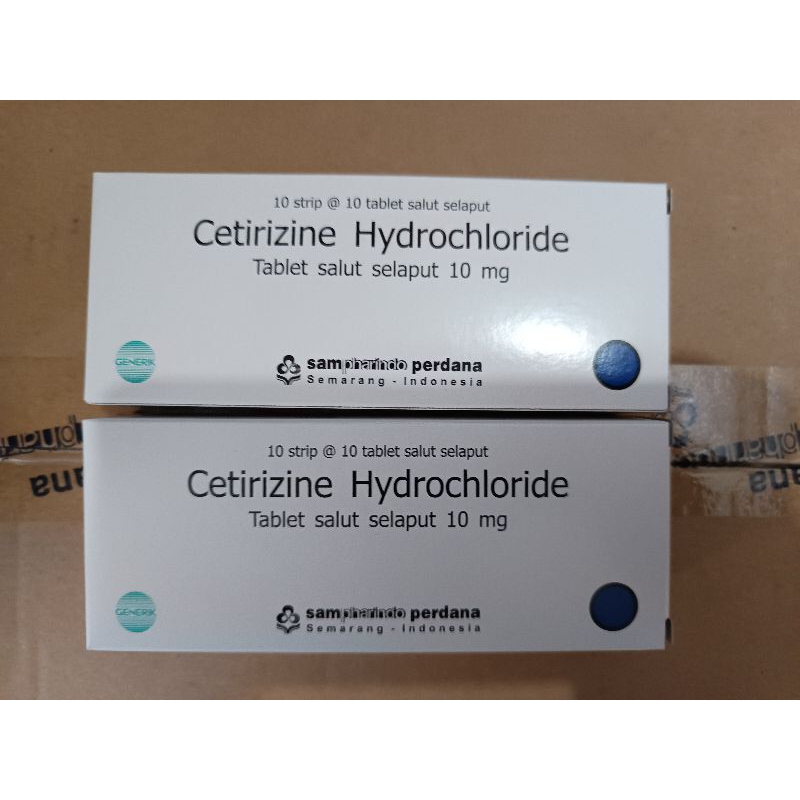 Cetirizine perbox