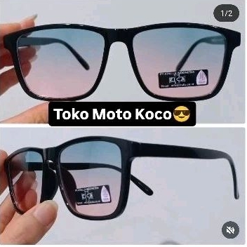 Kaca mata fashion gradient utk cowok/cewek