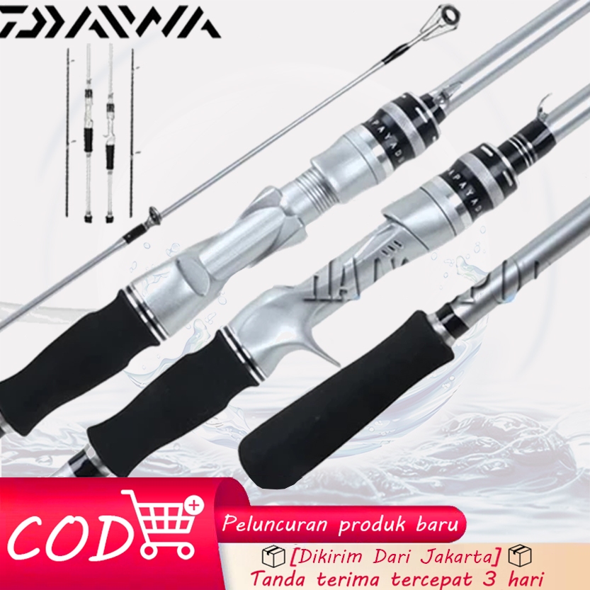 DAIWA Joran Pancing 1.8m Ultra Light Fishing Rod Carbon Fiber 15KG Spinning/Casting Rod For Freshwat