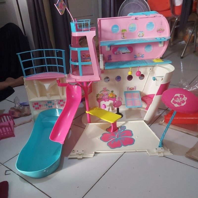 Kapal barbie mattel cantik besar Kb5