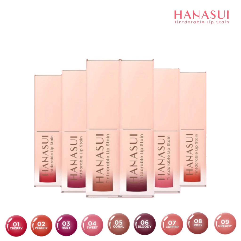 LIPTINT HANASUI Tintdorable Lip Stain | Hanasui Lip Stain | Hanasui Lip Tint