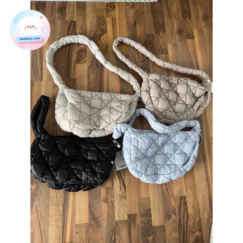 Carlyn* Cozy Puff Bag (Large) / Tas Bangkok / Korea