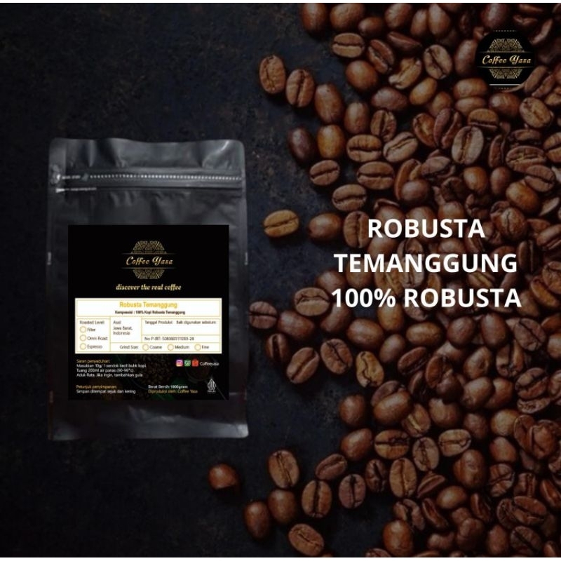 

Kopi Robusta Temanggung 250gram (100% Robusta)