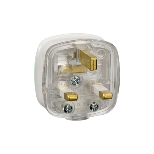 Steker AC clipsal schneider kaki 3 Pin PLUG 13 Ampere EP13 S-Classic + Fuse