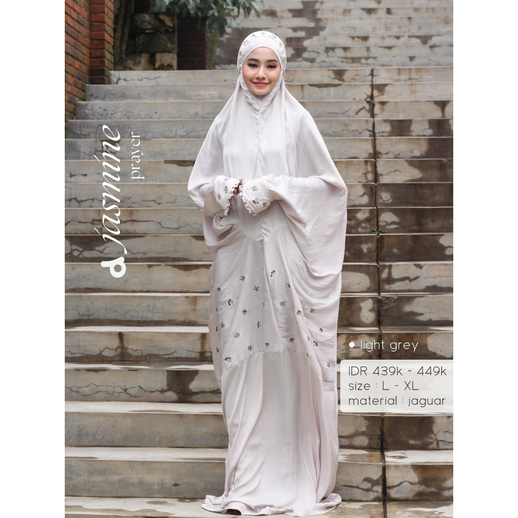 Mukena D'Jasmine Dannis / Mukena Terusan Dannis / Mukena Dannis Dewasa