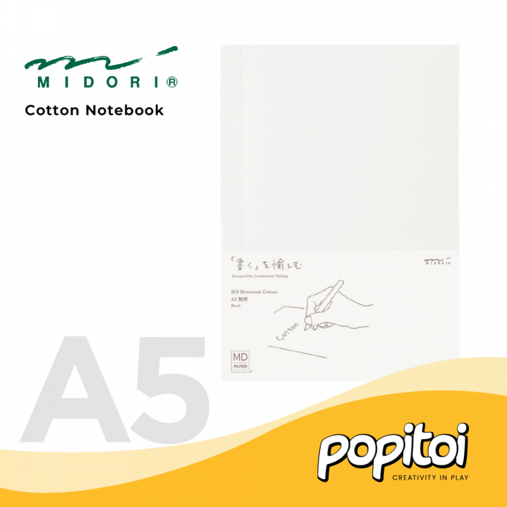 

Midori MD Note Cotton Notebook A5 Buku Tulis Gambar