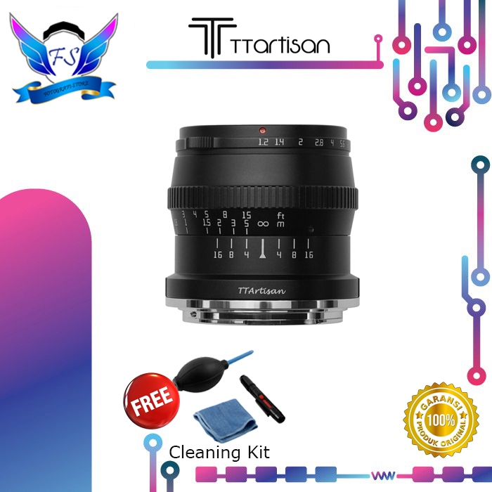 TTArtisan 50mm f1.2 APSC TTArtisans 50mm f/1.2 Original Sony E-Mount