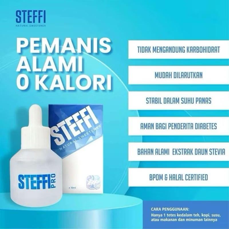 

Steffi Pro Stevia pemanis alami