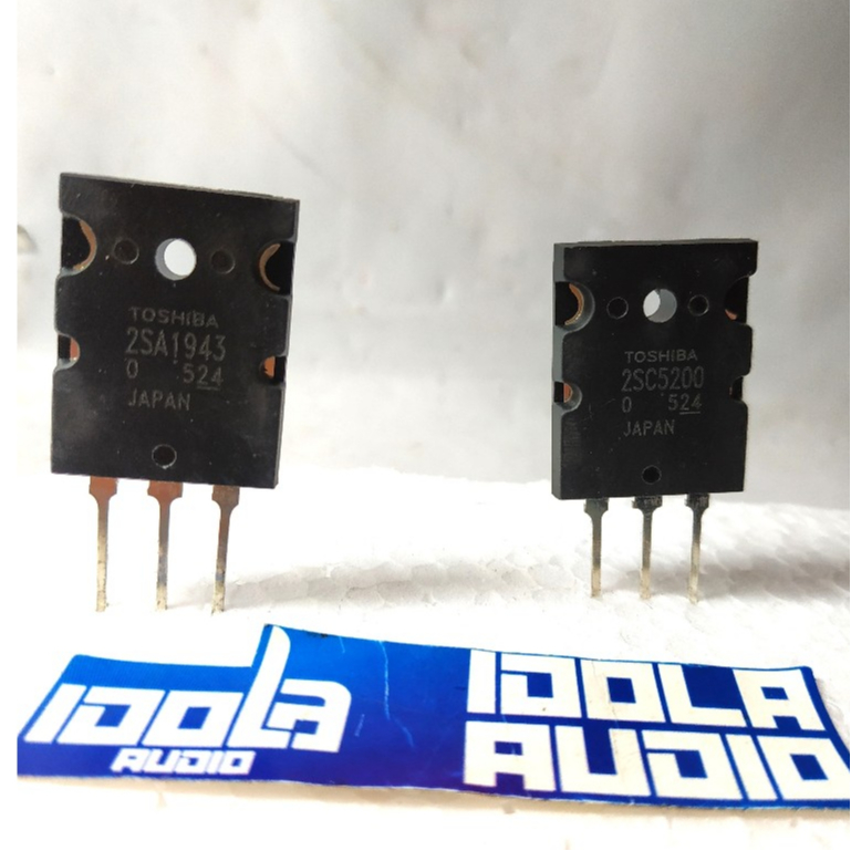 (TR) Transistor TOSHIBA A 1943 / C 5200 180 W LOT 524