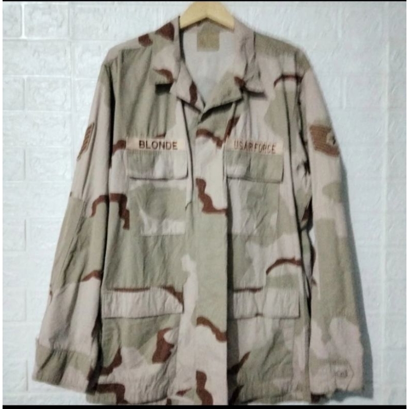 Kemeja,bdu 3 colour us army/size Medium long