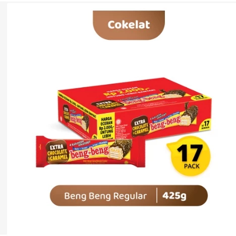 

BENG BENG REGULAR / 1 BOX ISI 17 PCS / 25Gram