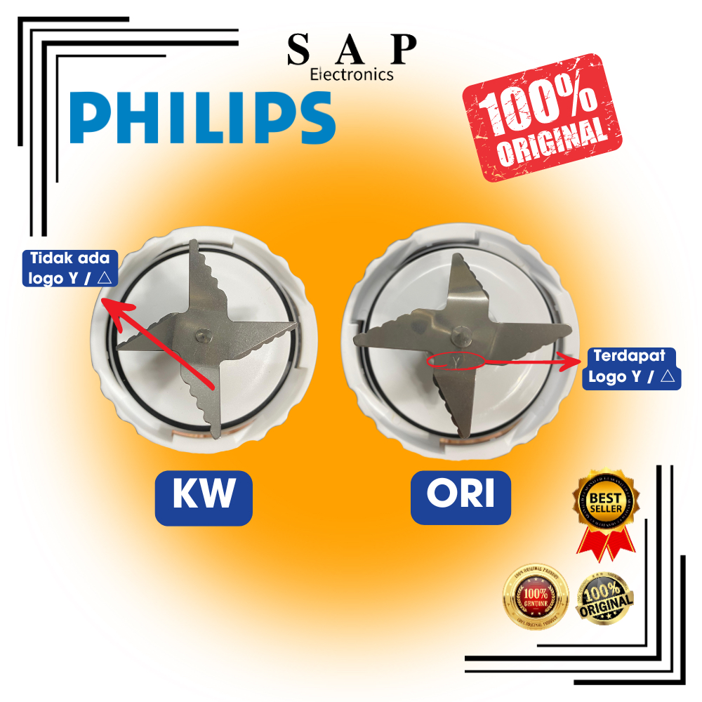 Mounting / Pisau Blender PHILIPS HR-2115 / HR-2157 / HR-7310 / HR-2108 /  HR-2222 / HR-1863 / HR-210