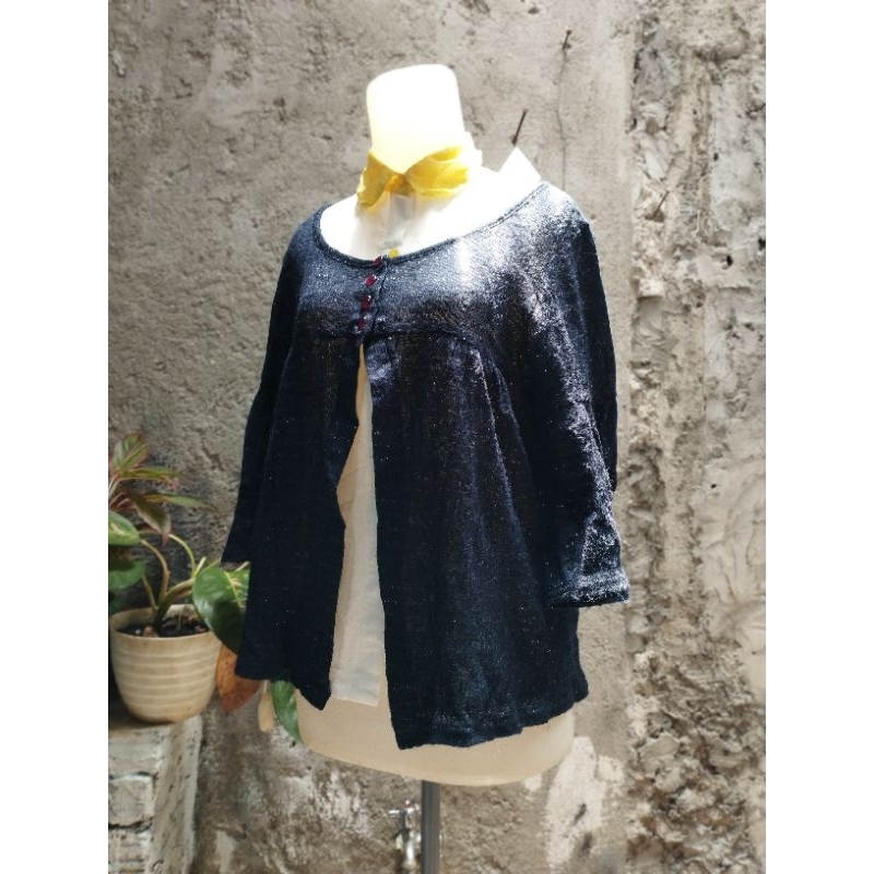 Outer cewe luaran perempuan cardigan wanita cardi preloved QQ 4200 fashion wanita atasan cewe baju l