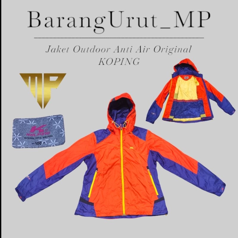 Jaket Outdoor Gropcore Original Brand KOLPING Second