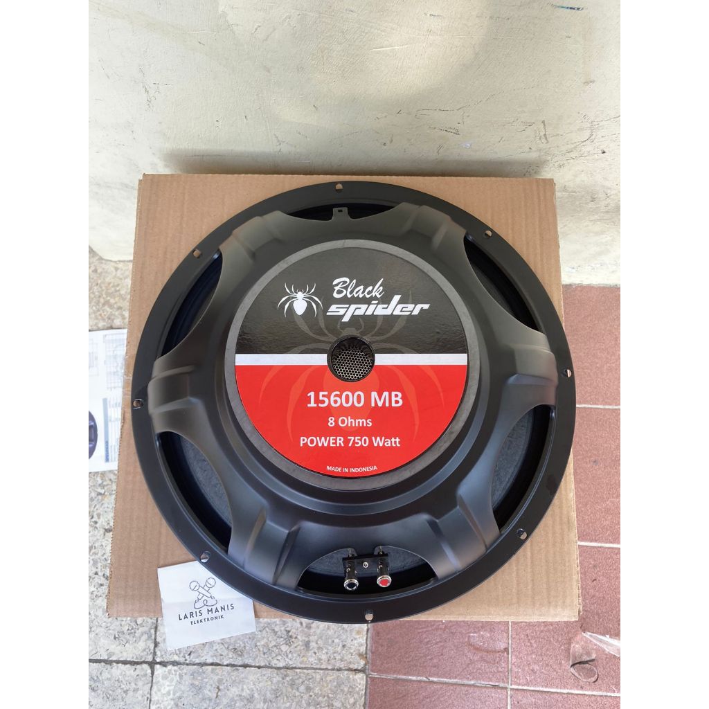Speaker Component Black Spider 15600MB 15600 MB 15600 M Original BlackSpider 15 inch 15 inchi Low Mi