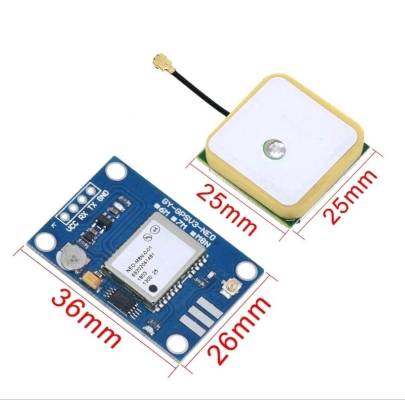 GPS GY-Ublox Neo M8N Compatible With Arduino