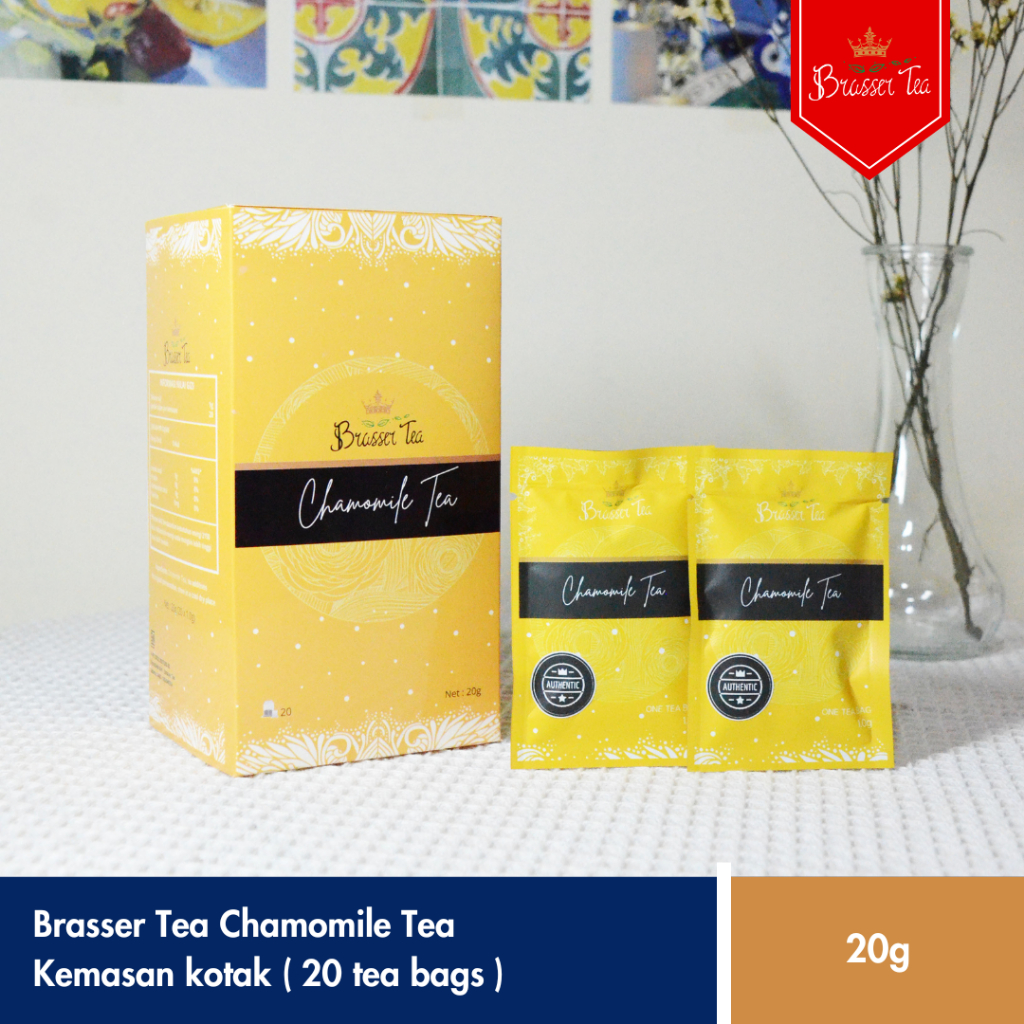 

Chamomile Tea | Teh Bunga Chamomile Kemasan Kotak Isi 20 Sachet