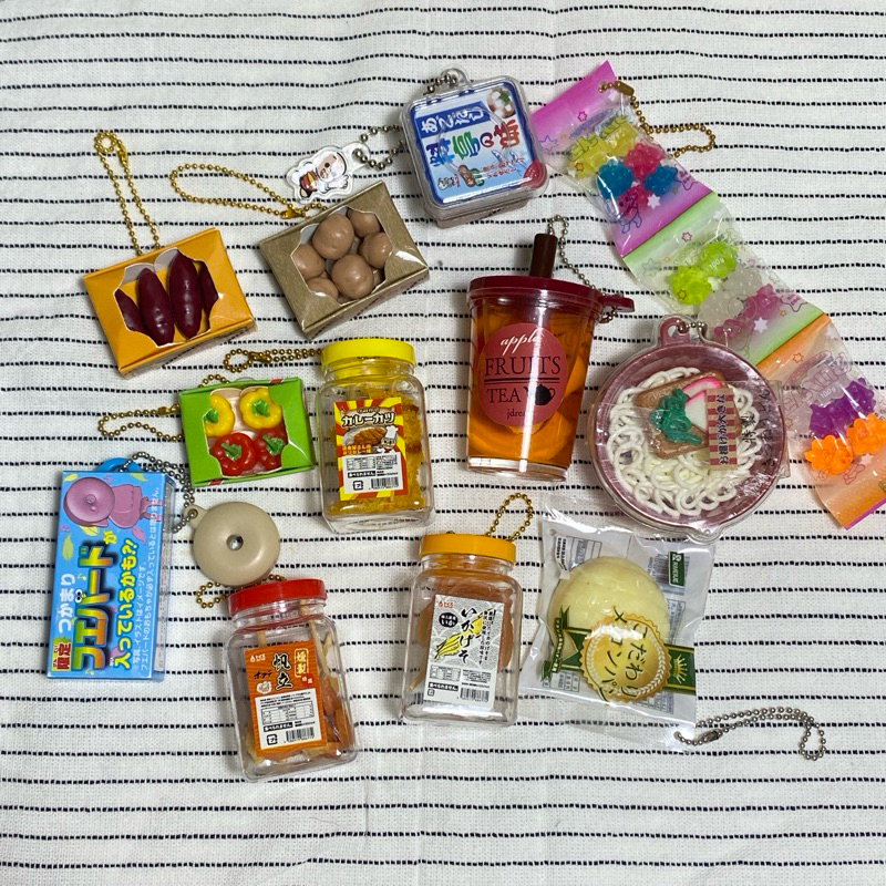 [BACA DESKRIPSI] Assorted Trinkets | Gotochi | Food Gotochi | Collectibles