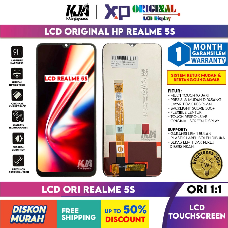 ❤️ LCD Original ❤️ Realme 5s / RMX1925 LCD Touchscreen Hp ORI