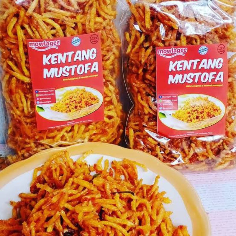 

kentang sambal mustofa gurih dan renyah (kentang keriuk)pedas manis 150gram