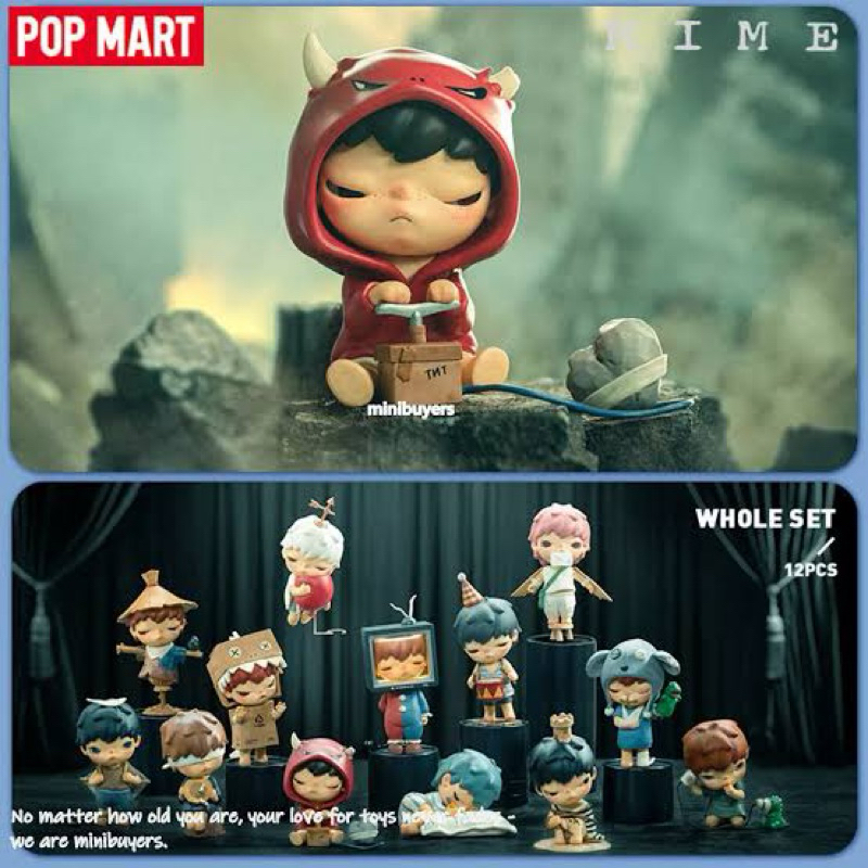 (Selected - ready) Pop Mart Hirono Mime Series Blind Box Mini figure - guardian - devilry - drifter 