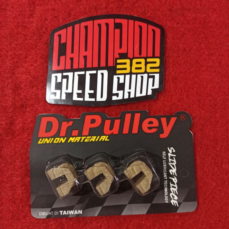 Slide Piece Karet Pulley CVT Dr Pulley Vespa S LX LXV 150 2V 3V 125 2V