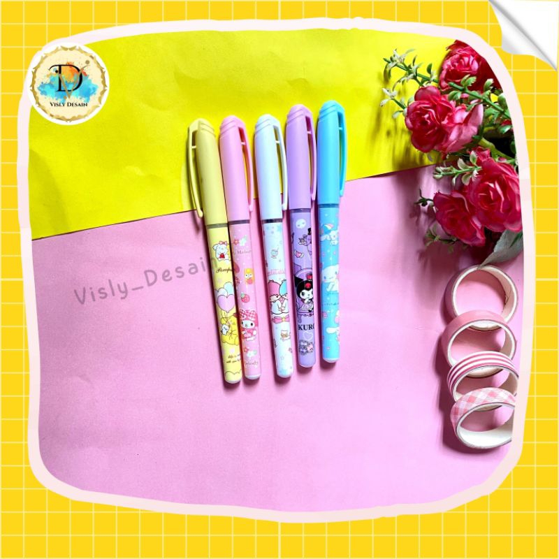 

Cute Gel Pen A Bolpoin Lucu 1 Gel pen Motif Sanrio 1 Pulpen Gel Karakter Lucu