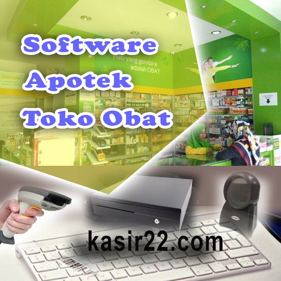 CD SOFTWARE KASIR 22, UNTUK APOTEK, TOKO OBAT