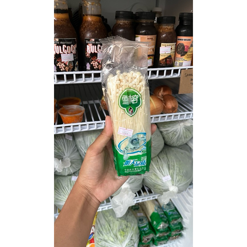 

Jamur Enoki Fresh Per Bungkus
