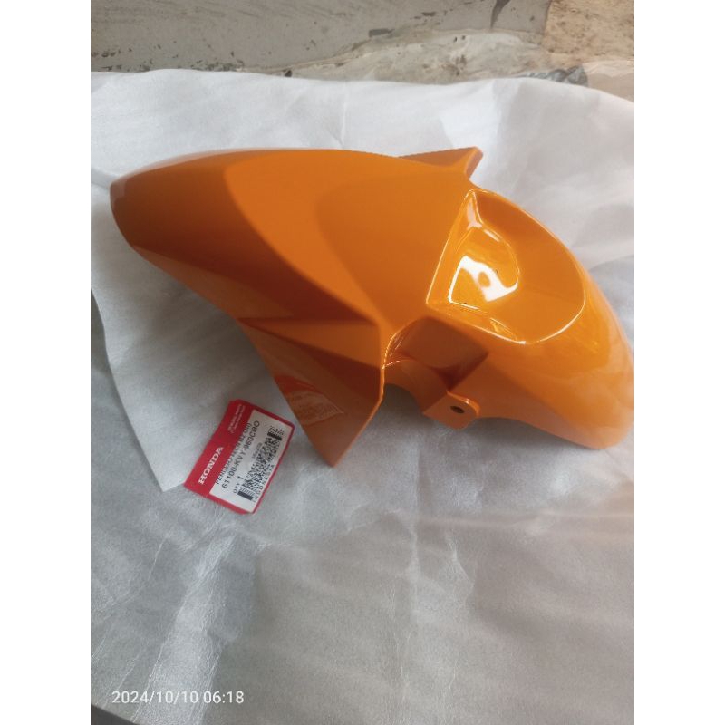 fender spakbor depan beat karbu 2008-2010 oren original ahm