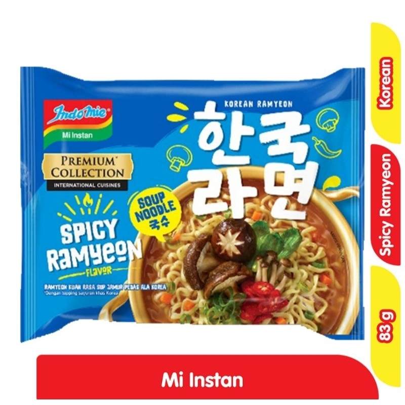

Indomie Premium Korean Ramyeon Series