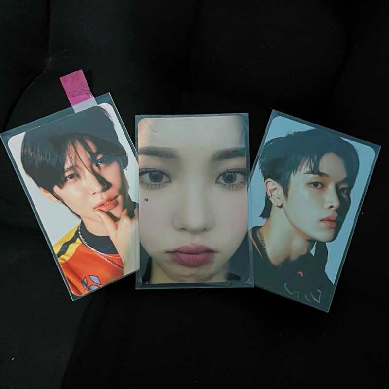 Official photocard riize aespa Karina zoom , Eunseok Bibir , Sungchan