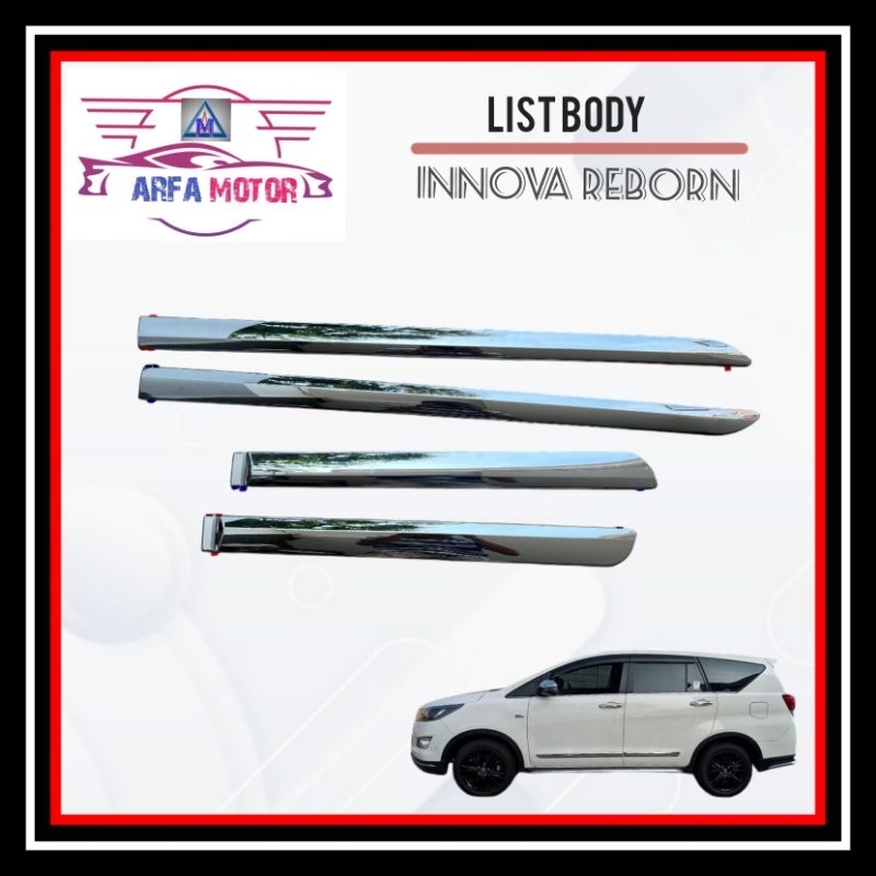 List Body Innova Reborn Chrome Original Side Body Innova Reborn Original