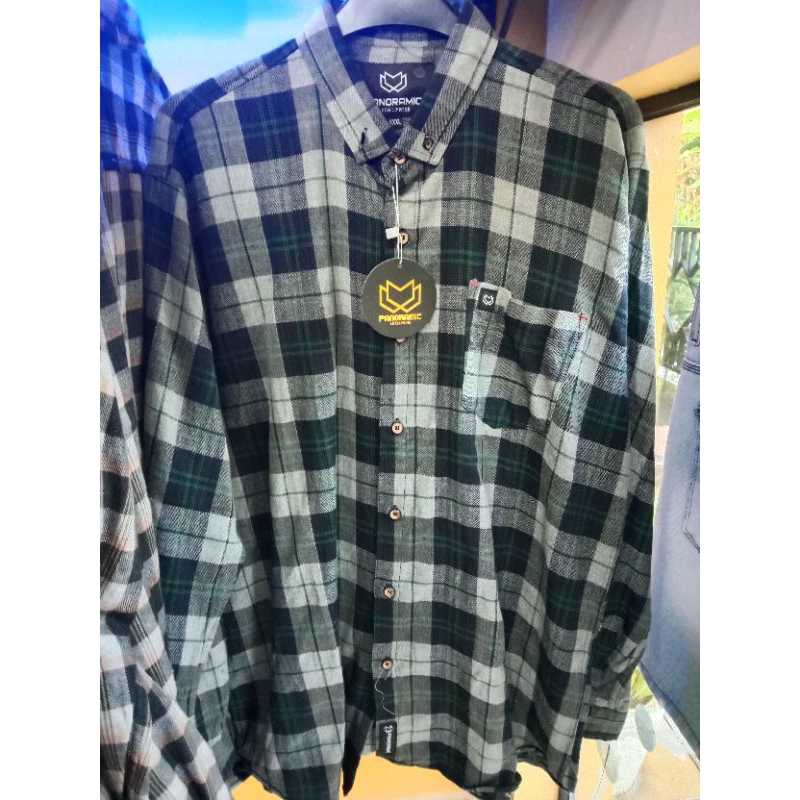 Flanel Distro Real Pick Size Jumbo XXL dan XXXL