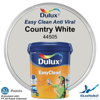 CAT DULUX EASY CLEAN 20 LT - COUNTRY WHITE 44505 (Warna Tinting)