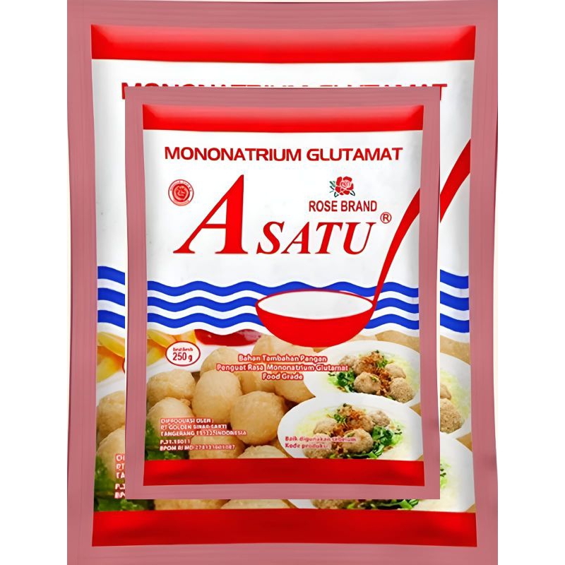 

Rose brand - MSG /Vetsin Asatu 1KG (4 Bungkus@250 Gram) +gratis Mangkok