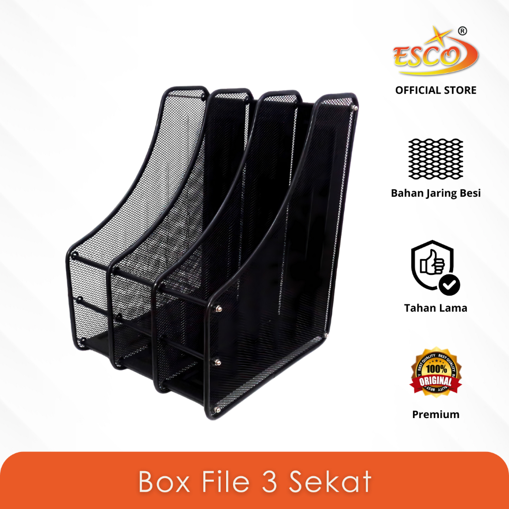 

Esco Box File Tempat Dokumen 3 Sekat 843-BF