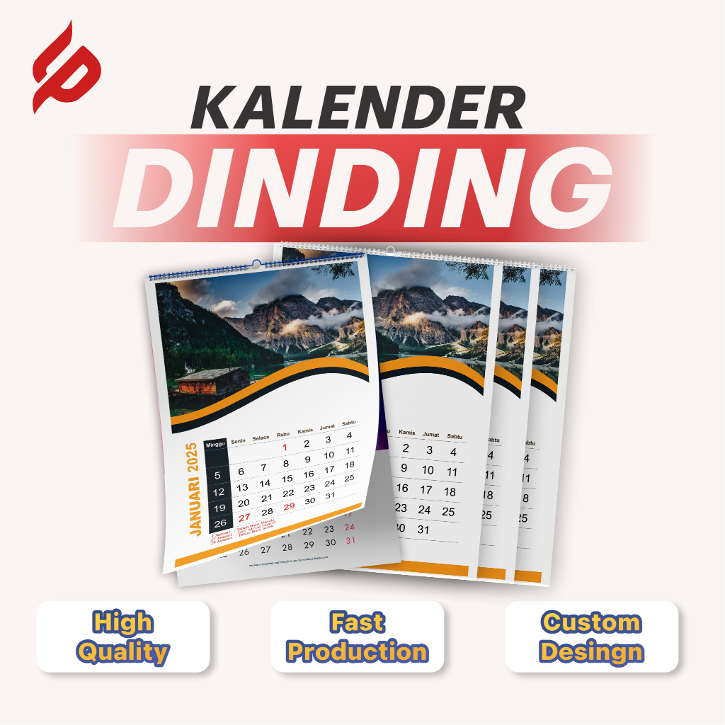 

KALENDER DINDING 2025 CUSTOM DESIGN